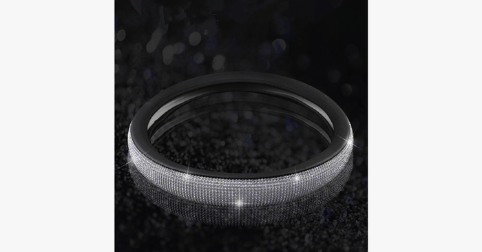 Swarovski Diamonds Steering Wheel Cover