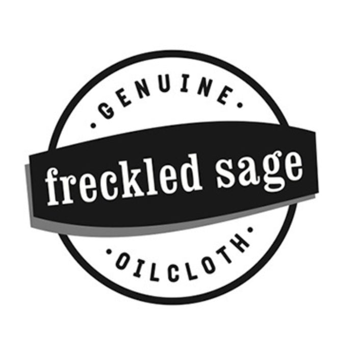 freckled sage oilcloth products logo