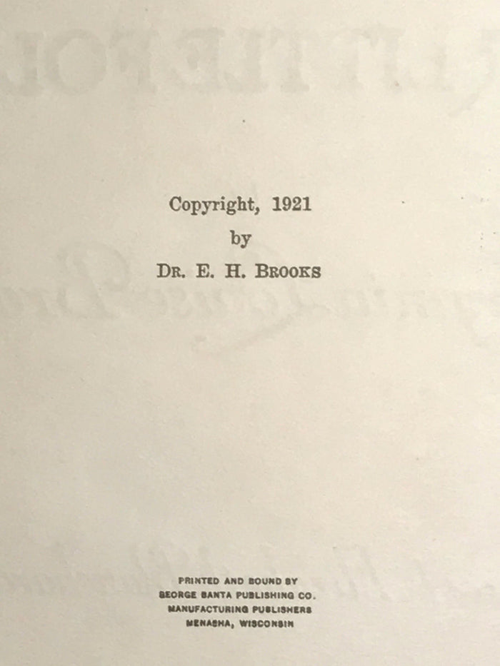 TALES OF THE OPEN FOR LITTLE FOLKS, Virginia Louise Brooks, 1st/1st 1921, SIGNED