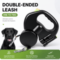 Tangle-Free Two-in-One Retractable Dog Leash