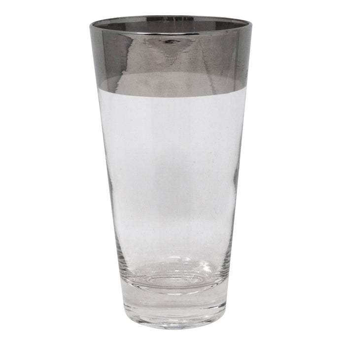 Vintage Tapered Mercury Band Collins Glasses Cocktail Glass | The Hour Shop