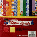 Team Spirit 6 x 6 Double-Sided Glitter Paper Pad - SCRAPBOOKFARE