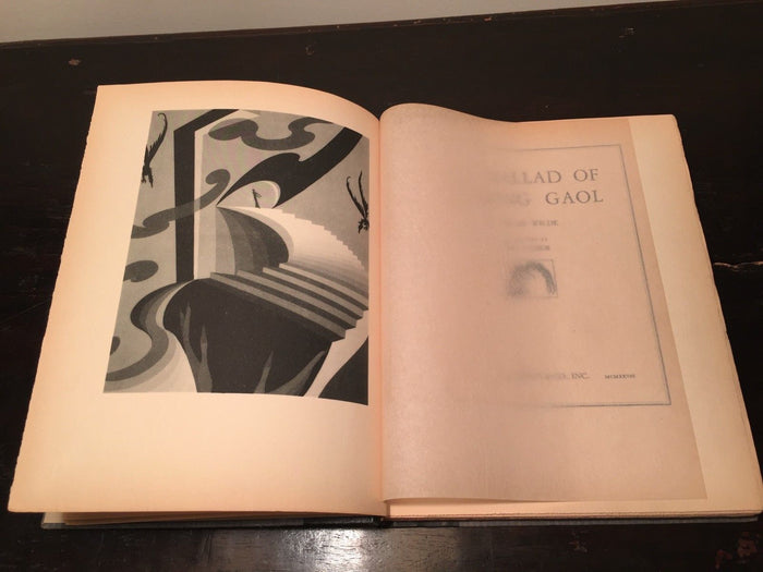 THE BALLAD OF READING GAOL Oscar Wilde, Illust. John Vassos 1st/1st 1928 HC