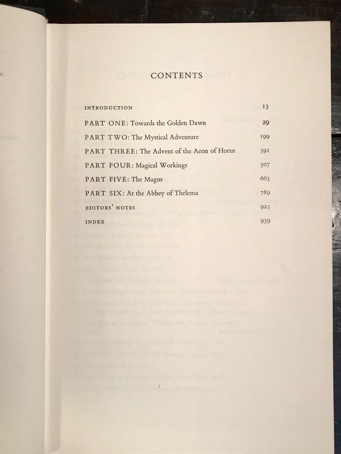 THE CONFESSIONS OF ALEISTER CROWLEY,  Symonds, Grant ~ 1st/1st 1969 HC/DJ MAGICK