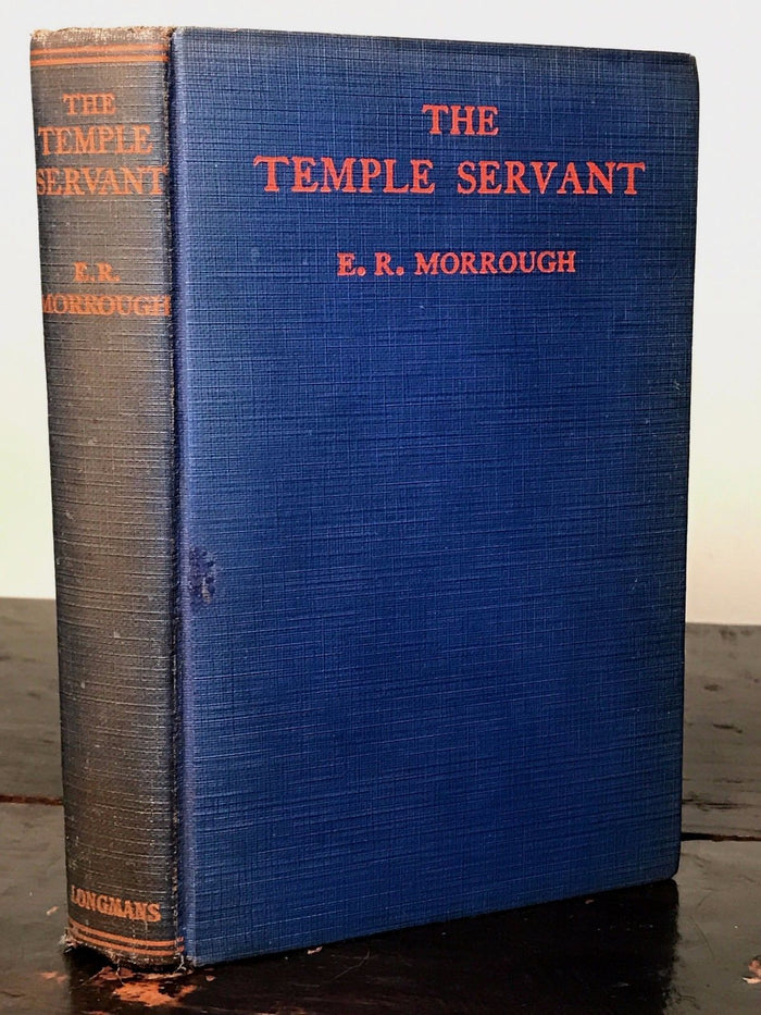 THE TEMPLE SERVANT by E.R. MORROUGH, 1st / 1st, 1930 ~ EGYPTIAN GOTHIC HORROR
