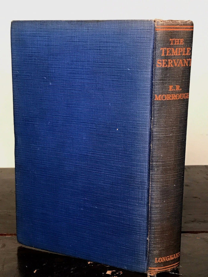 THE TEMPLE SERVANT by E.R. MORROUGH, 1st / 1st, 1930 ~ EGYPTIAN GOTHIC HORROR
