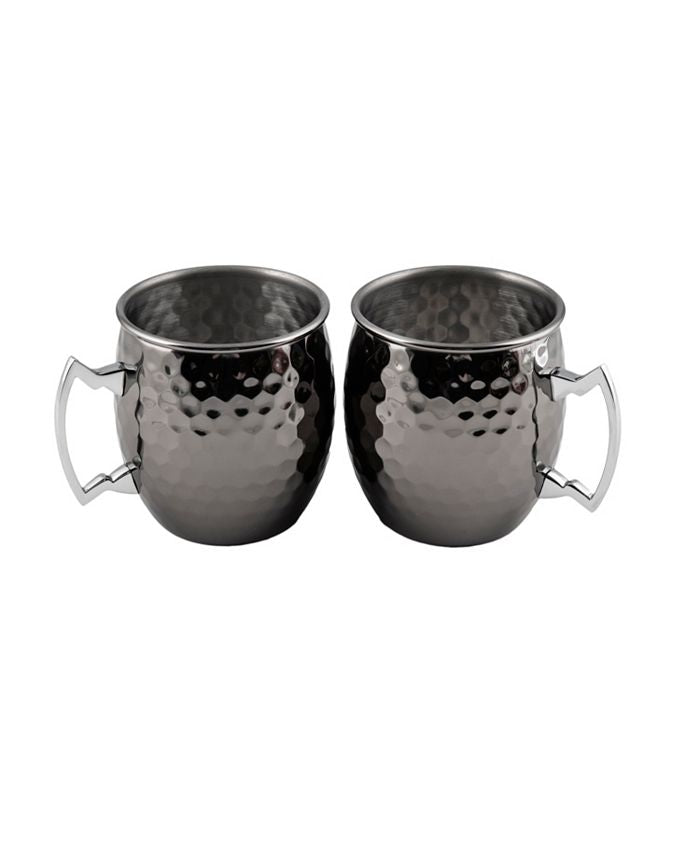 Thirstystone By Cambridge Faceted 20 oz Moscow Mule Mugs, Set of 2
