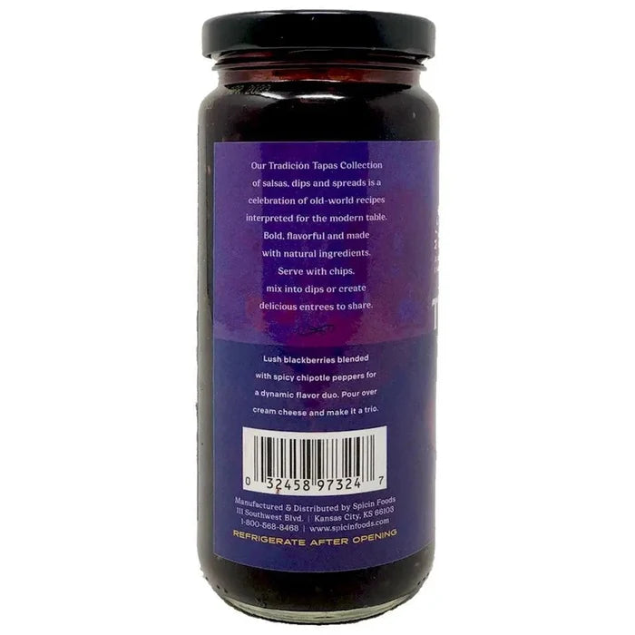 Tradicion Blackberry Chipotle Jam Condiments & Sauces 12033472