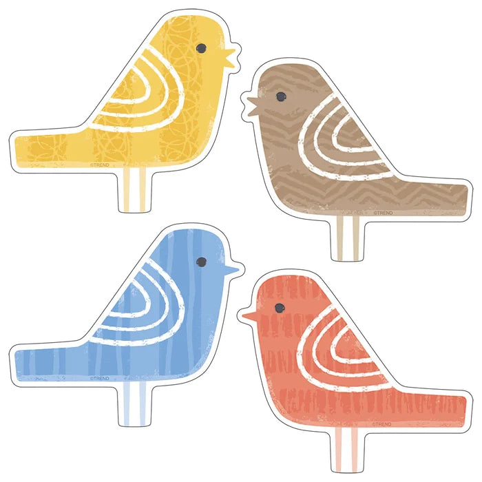Trend Garden Birds Classic Accents Variety Pack, 36 Count (T 10679)