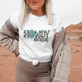 Turquoise Howdy Darlin Graphic Tee - Trendznmore