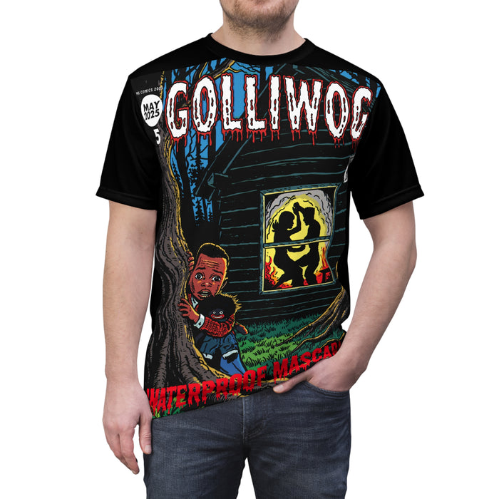 Waterproof Mascara - Golliwog - Unisex Cut & Sew Tee (AOP)