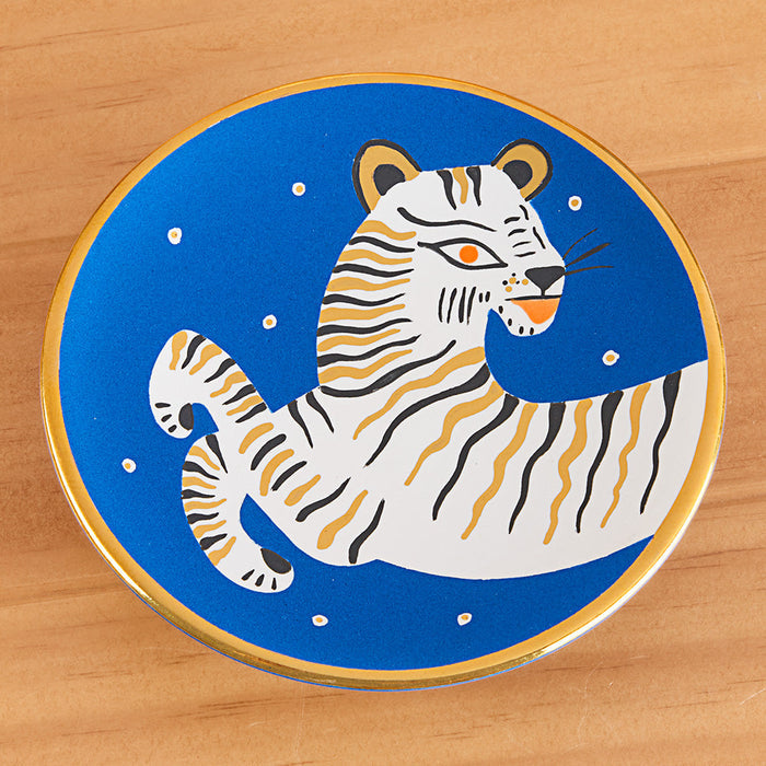 Waylande Gregory Ceramic Bullet Bowl, Tiger