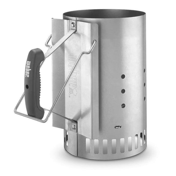 Weber Rapidfire Chimney Starter Weber Indigo Pool Patio BBQ