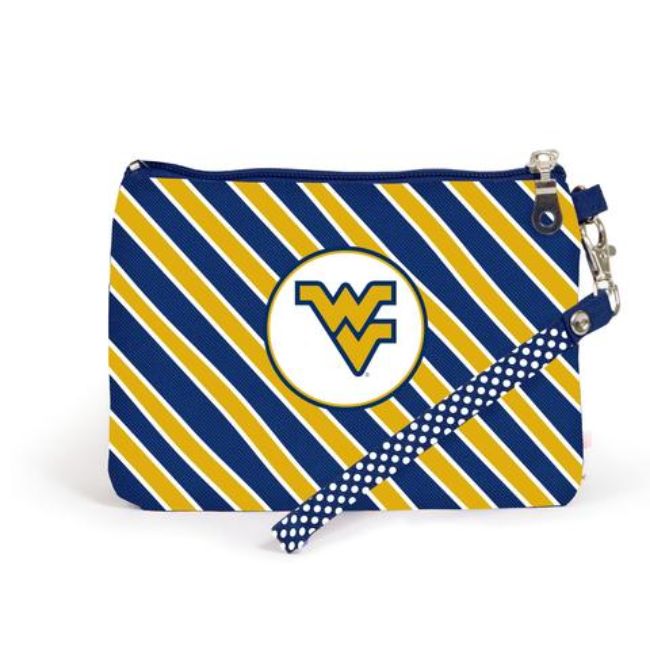 West Virginia University Wristlet