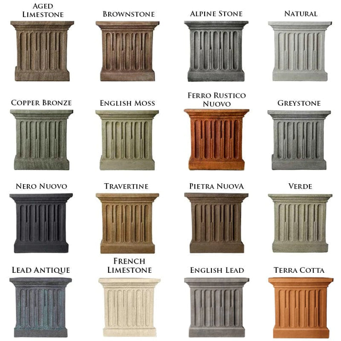 Wide Classic Riser For Garden Statues And Urns