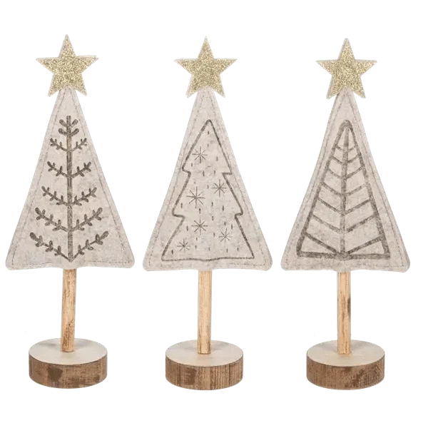 Winter Tree Figurines Seasonal & Holiday Decor