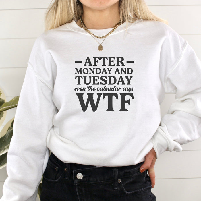 WTF Week Crewneck Sweatshirt - Trendznmore