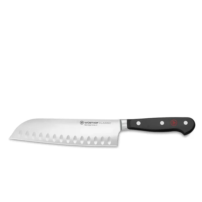 Wusthof Classic 7" Santoku Knife with Hollow Edge Kitchen Knives 12025245