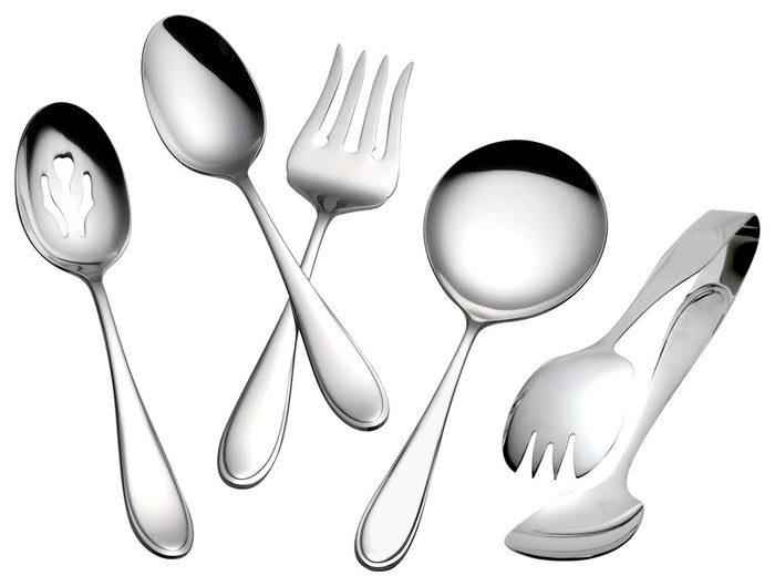 Yamasaki Flatware, 5-Piece Hospitality Basic Serving Set