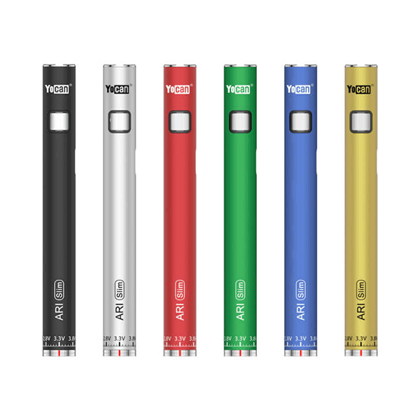 Yocan Ari Slim Vape Pen Battery 510 Thread Battery (20CT Display)