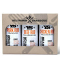 Yoder Smokers Rubs 3-Pack Herbs & Spices 12039582