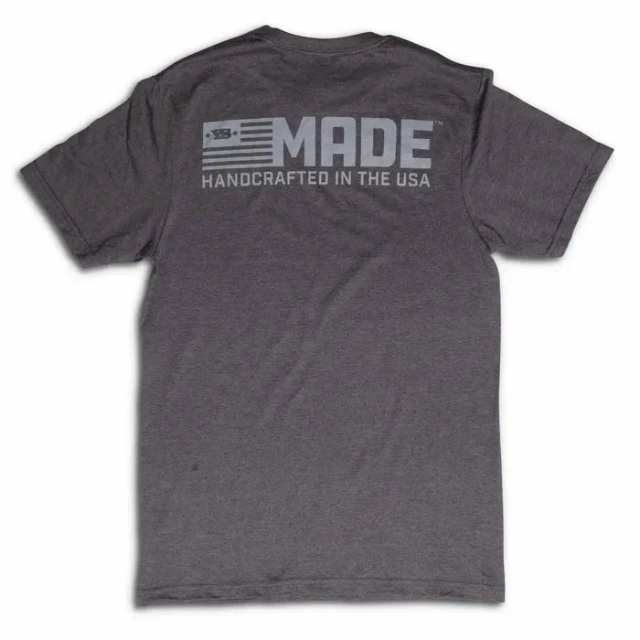Yoder Smokers Logo Gray Tee Shirt Shirts & Tops