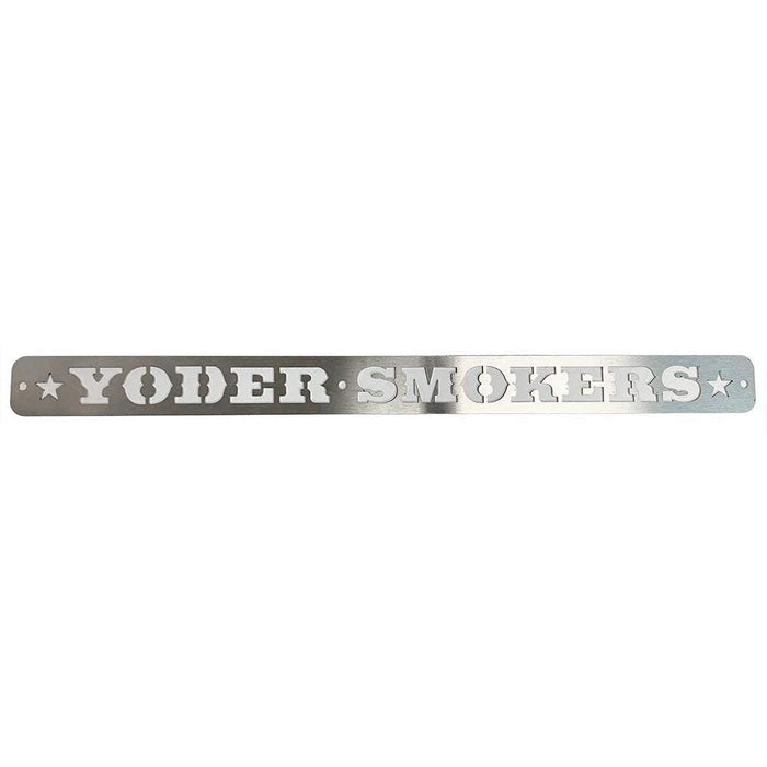 Yoder Smokers Stainless Steel Counterweight Sign, YS480 Outdoor Grill Accessories 12040297