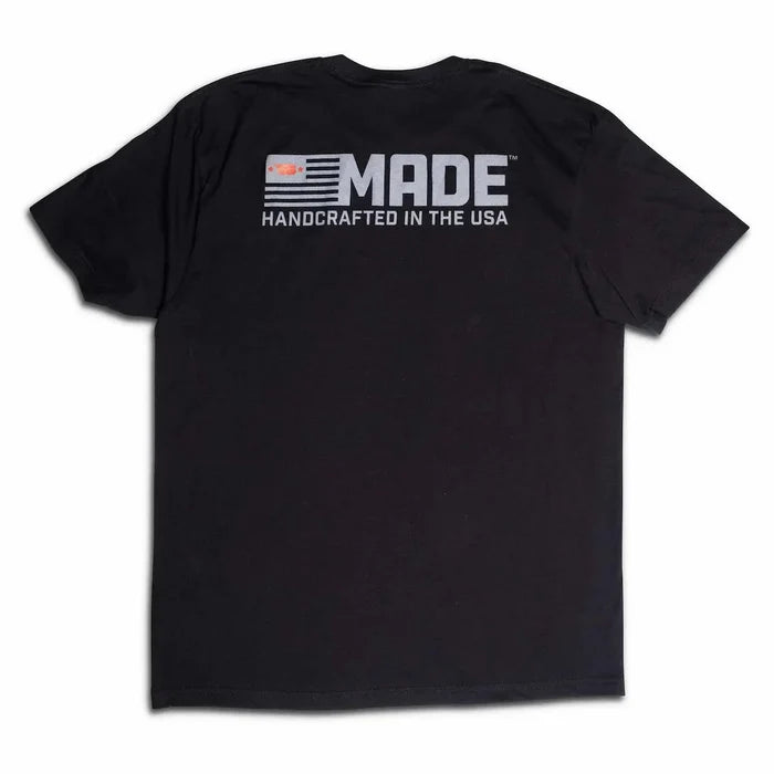 Yoder Smokers Tshirt with Flag Shirts & Tops
