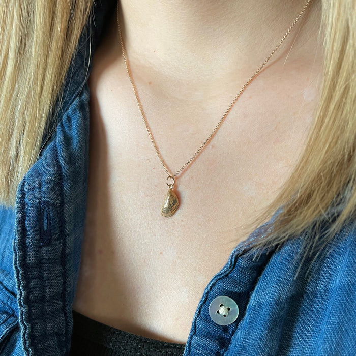 Zebra Mussel Necklace