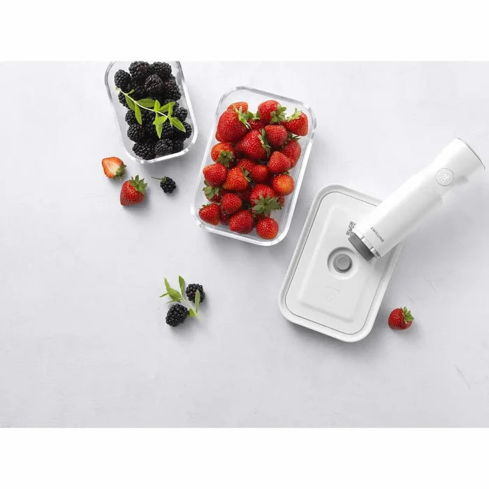 ZWILLING Fresh & Save 3-pc Vacuum Box Assorted Glass Container Set Kitchen Appliance Accessories 12045887